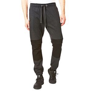 Iron Mountain Mens Classic Plain Sweatpants / Charcoal Marl